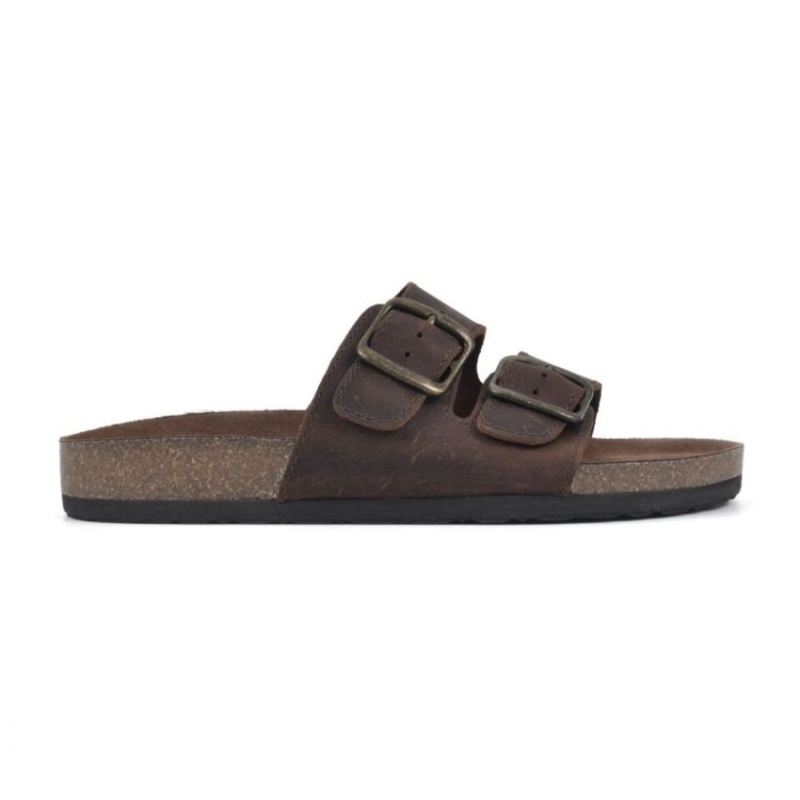 White Mountain | Women's Helga Footbeds Sandal-Brown