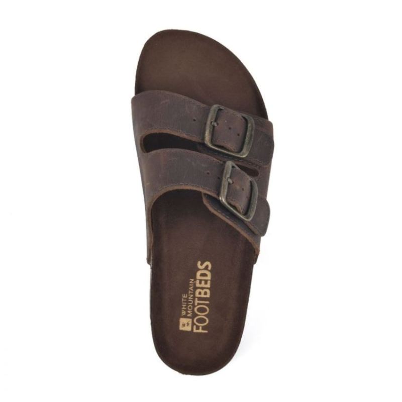 White Mountain | Women's Helga Footbeds Sandal-Brown