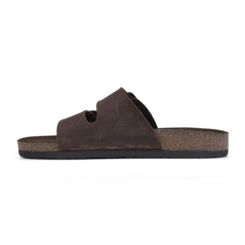 White Mountain | Women's Helga Footbeds Sandal-Brown