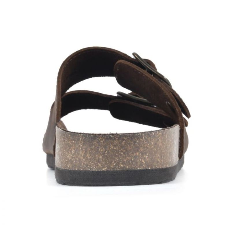 White Mountain | Women's Helga Footbeds Sandal-Brown