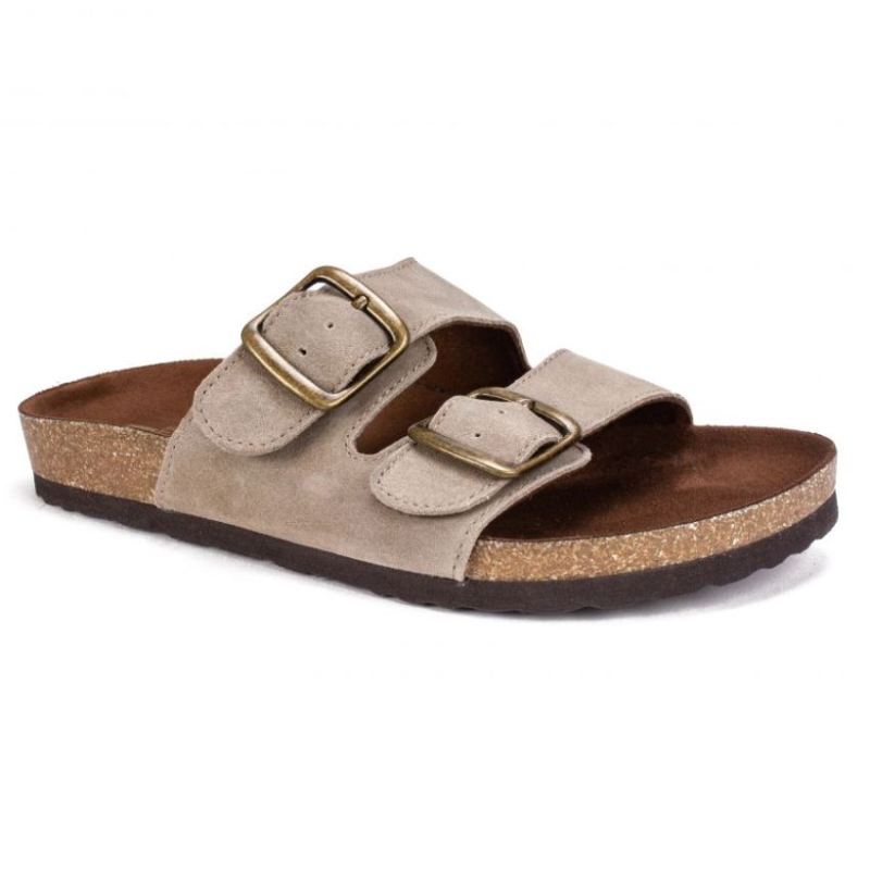 White Mountain | Women's Helga Footbeds Sandal-Light Taupe