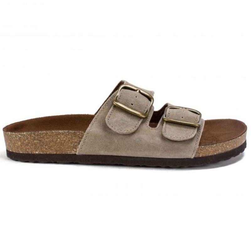 White Mountain | Women's Helga Footbeds Sandal-Light Taupe