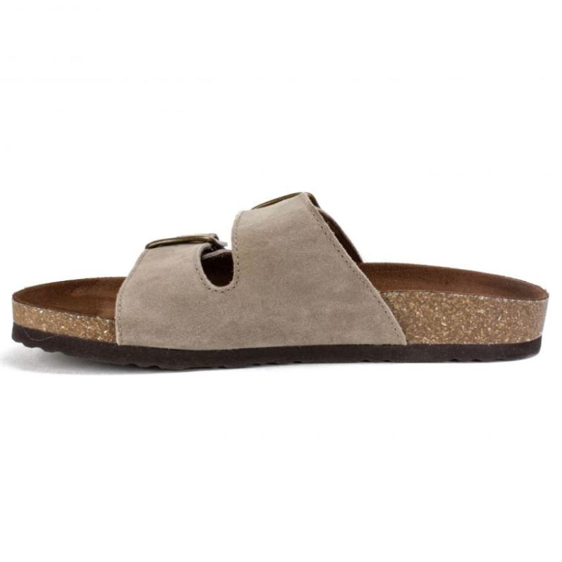 White Mountain | Women's Helga Footbeds Sandal-Light Taupe