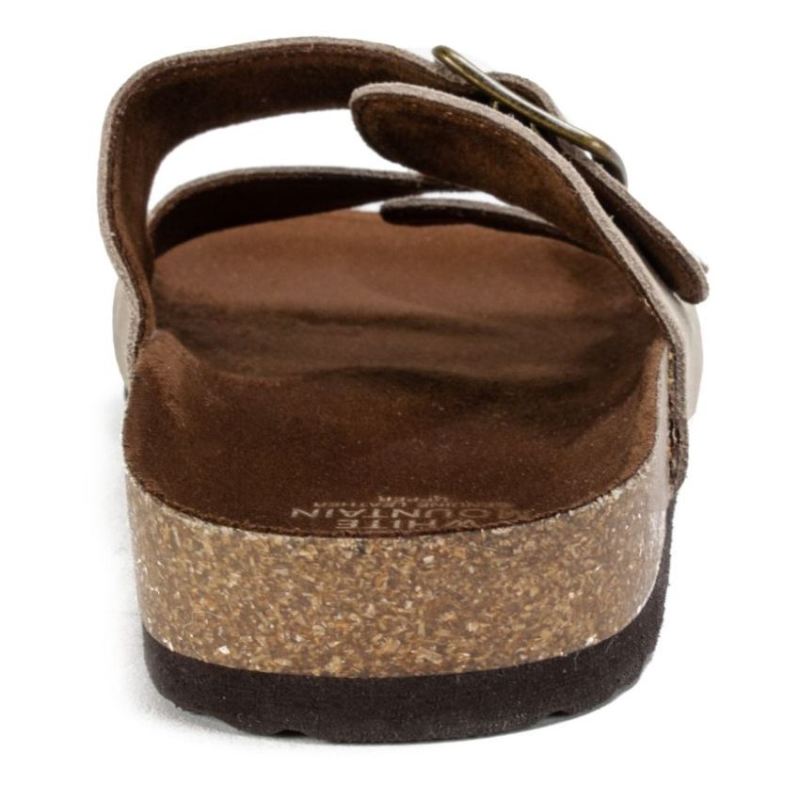 White Mountain | Women's Helga Footbeds Sandal-Light Taupe