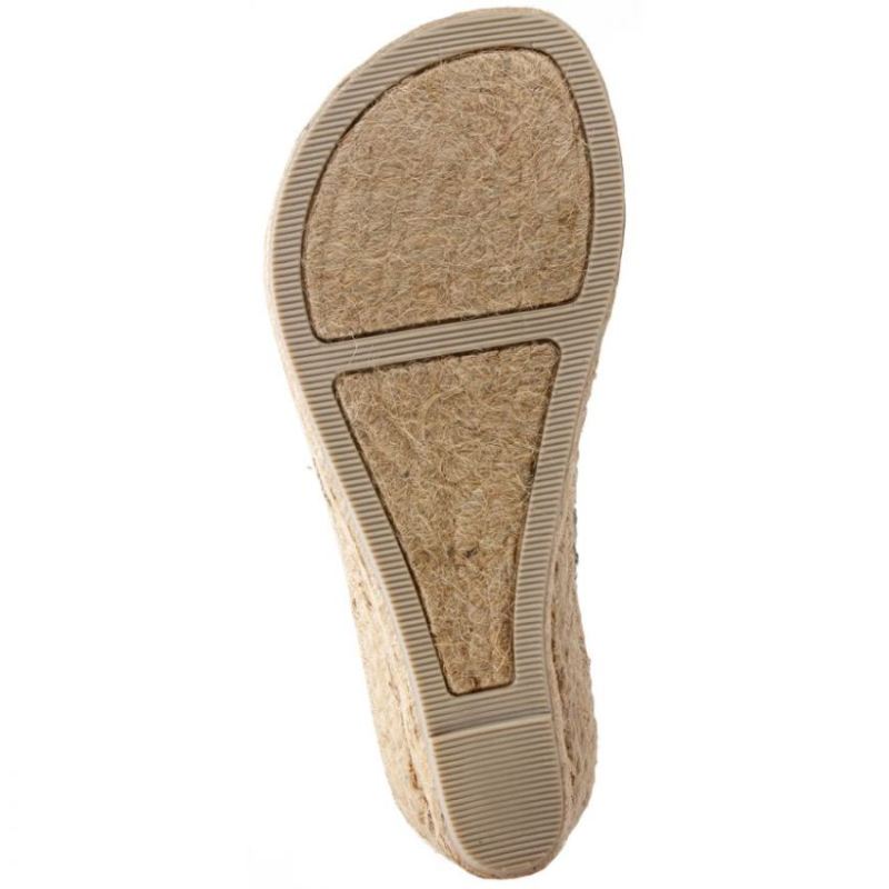 White Mountain | Women's Beachball Wedge Sandal-Navy