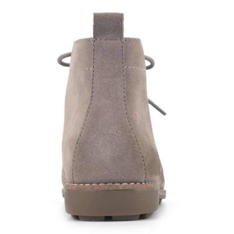 White Mountain | Women's Auburn Wide Suede Bootie-Taupe Suede