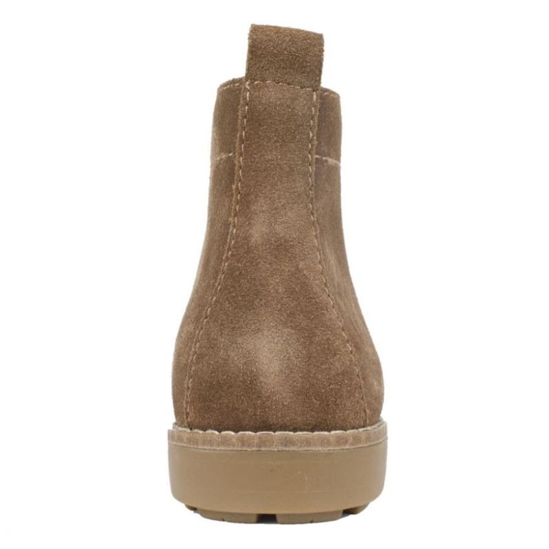 White Mountain | Women's Auburn Suede Bootie-New Chestnut Suede