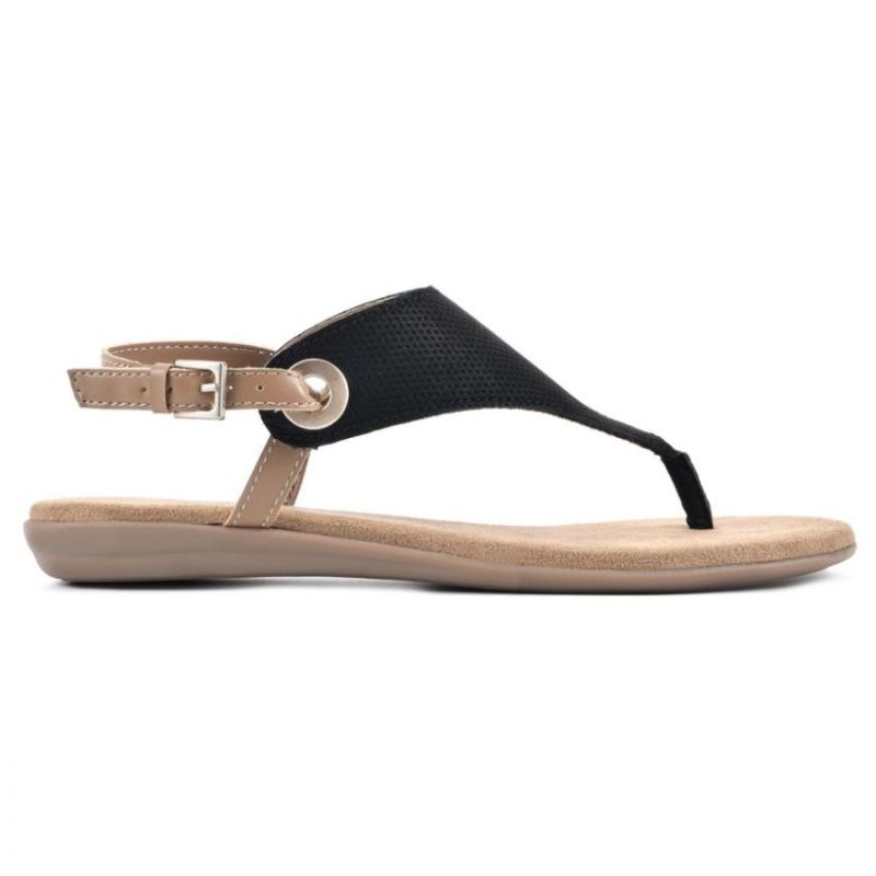 White Mountain | Women's London Sandal-Black