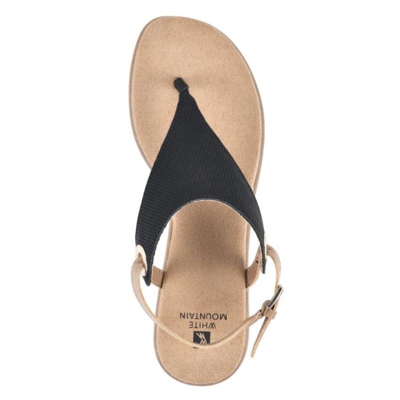 White Mountain | Women's London Sandal-Black