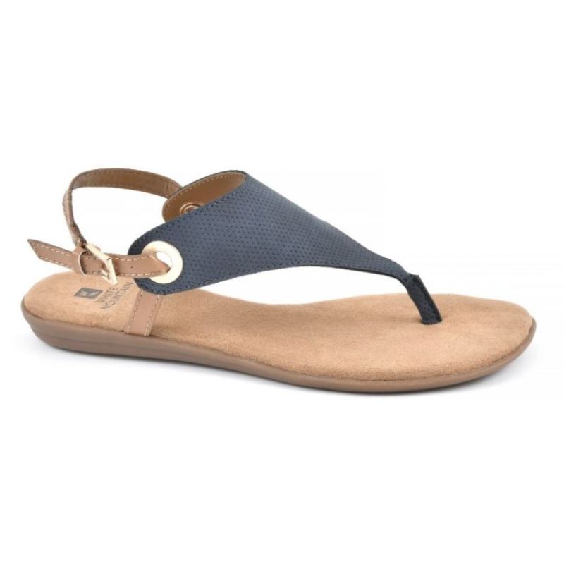 White Mountain | Women's London Sandal-Navy