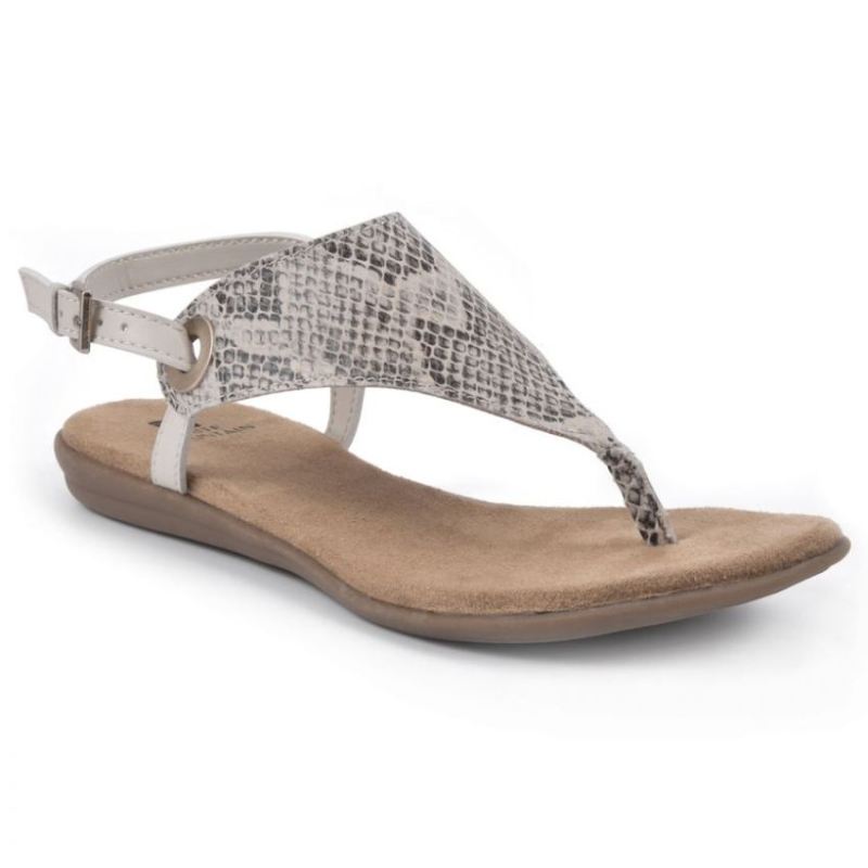 White Mountain | Women's London Sandal-Light Taupe