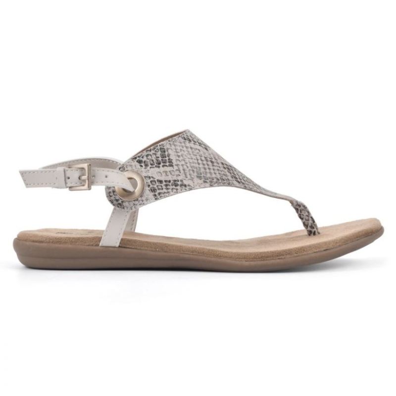 White Mountain | Women's London Sandal-Light Taupe