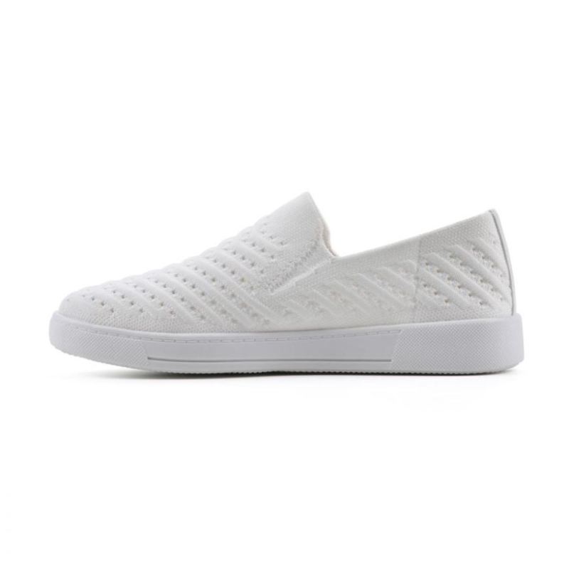 White Mountain | Women's Courage Knit Sneaker-White