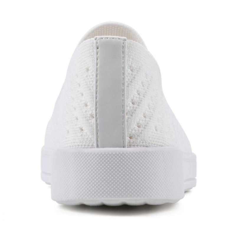 White Mountain | Women's Courage Knit Sneaker-White