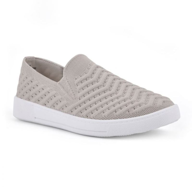 White Mountain | Women's Courage Knit Sneaker-Taupe