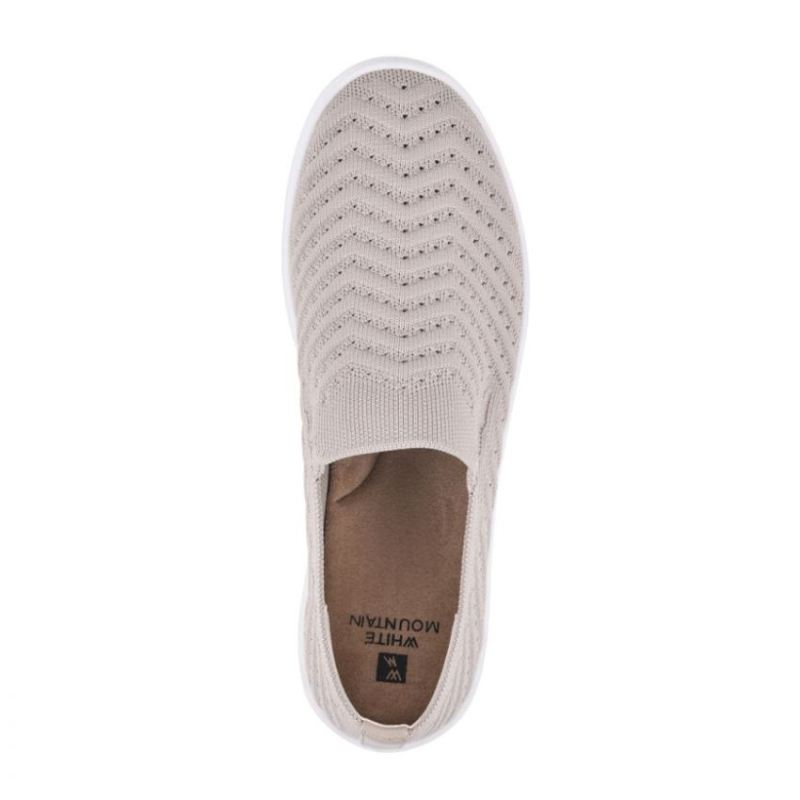 White Mountain | Women's Courage Knit Sneaker-Taupe