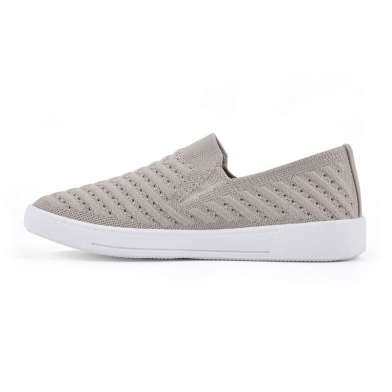 White Mountain | Women's Courage Knit Sneaker-Taupe