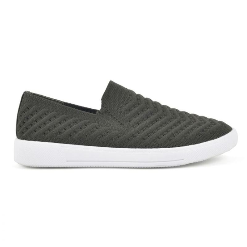 White Mountain | Women's Courage Knit Sneaker-Army