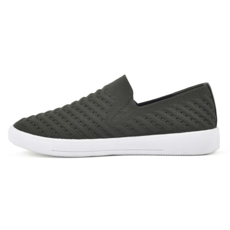 White Mountain | Women's Courage Knit Sneaker-Army