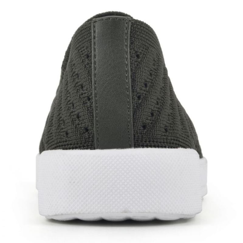 White Mountain | Women's Courage Knit Sneaker-Army