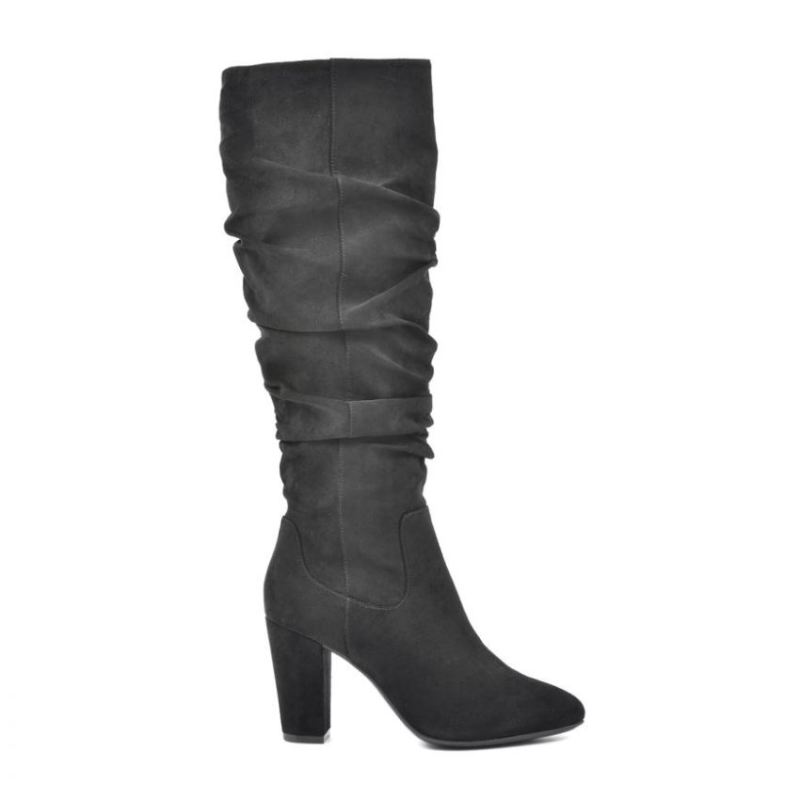 White Mountain | Women's Compassion Tall Boot-Black