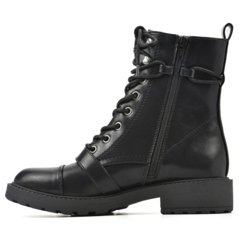 White Mountain | Women's Decree Combat Boot-Black