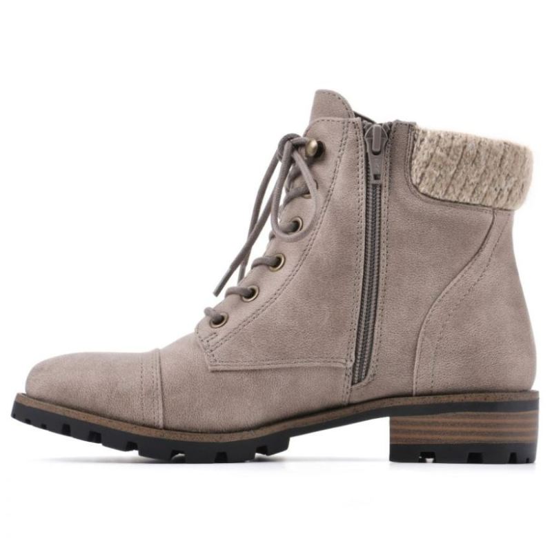 White Mountain | Women's Daisy Bootie-Light Taupe