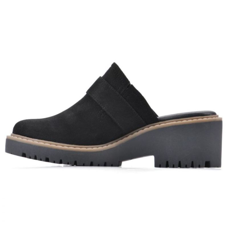 White Mountain | Women's Daring Mule-Black