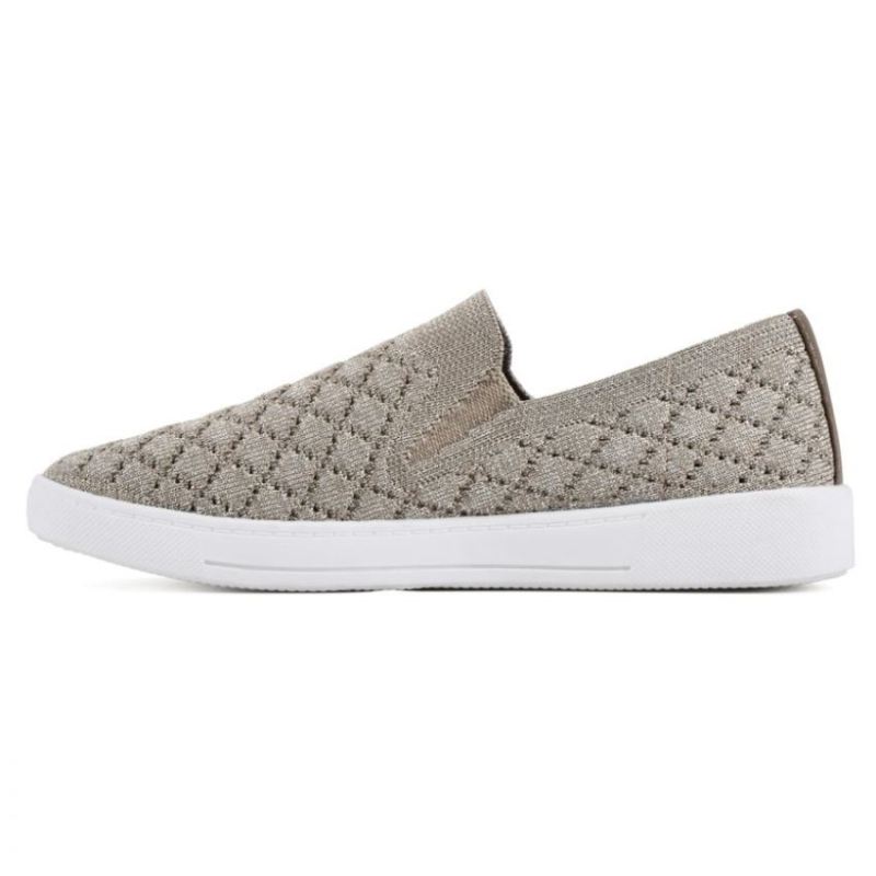 White Mountain | Women's Utopia Fabric Sneaker-Gold