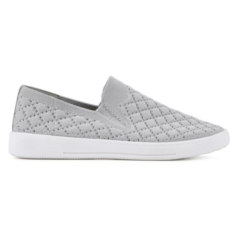 White Mountain | Women's Utopia Fabric Sneaker-Light Grey