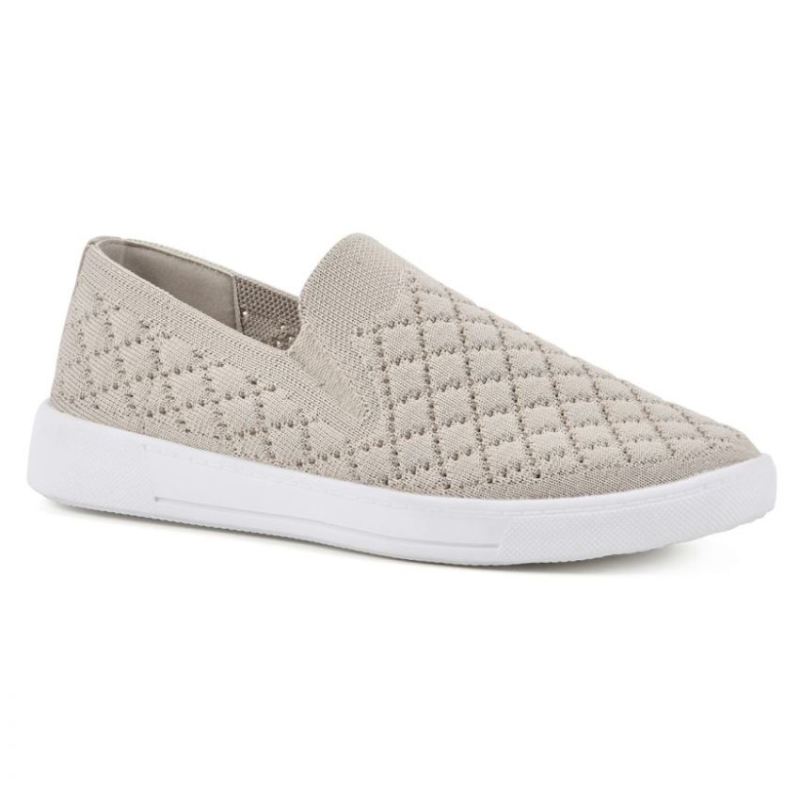 White Mountain | Women's Utopia Fabric Sneaker-Taupe