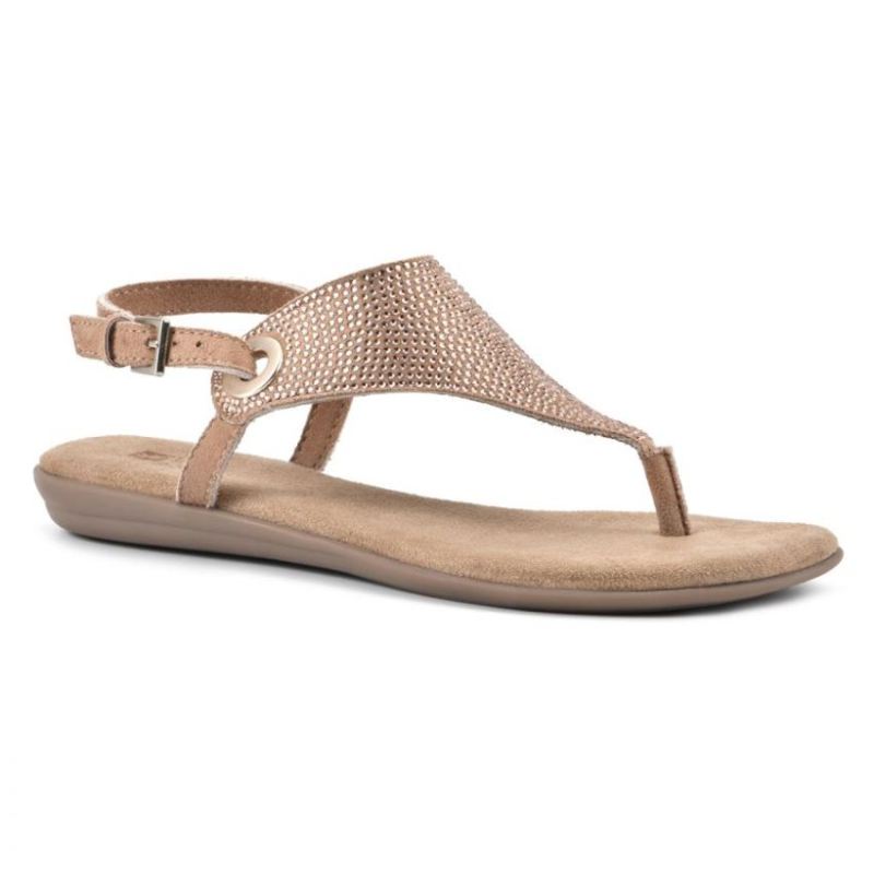 White Mountain | Women's London Ii Sandal-Light Gold