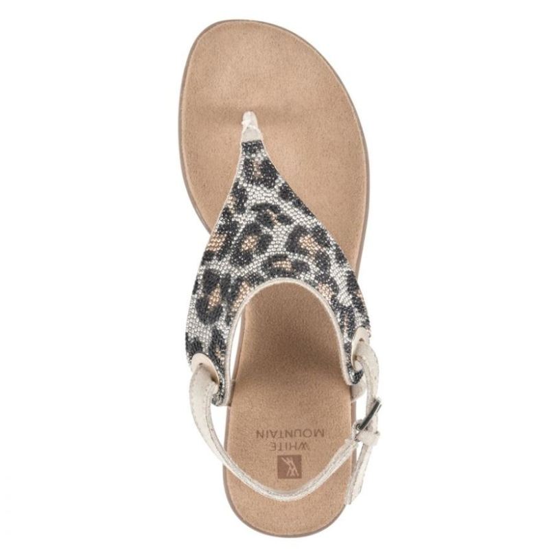 White Mountain | Women's London Ii Sandal-Leopard