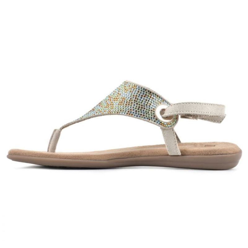 White Mountain | Women's London Ii Sandal-Blue/Green Multi