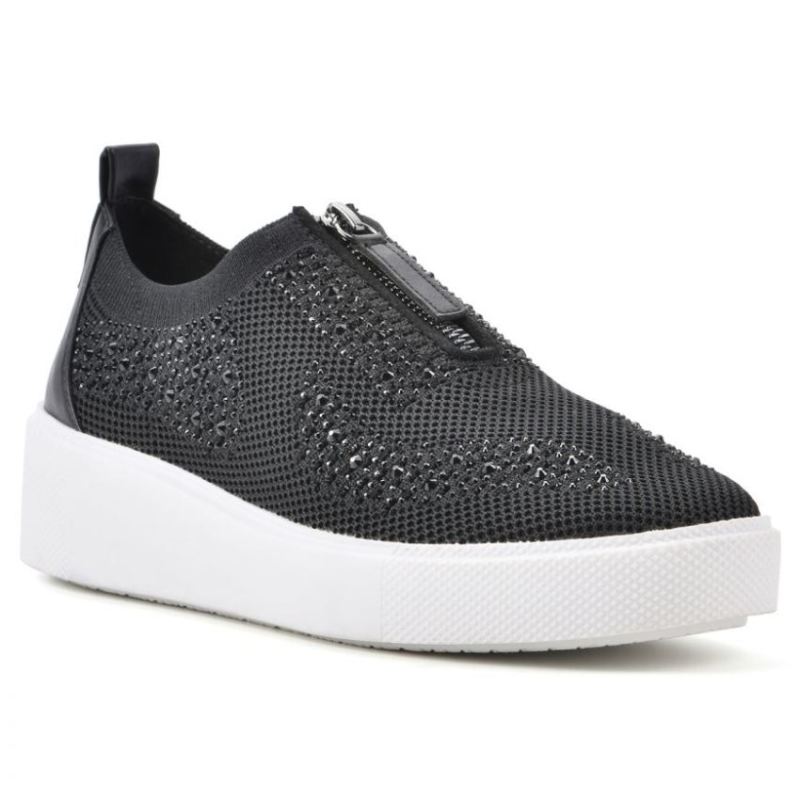 White Mountain | Women's Dax Sneaker-Black Fabric