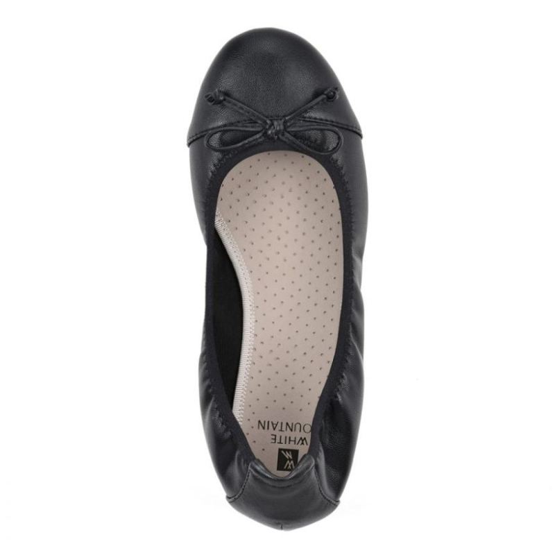 White Mountain | Women's Sunnyside Ii Wide Flat-Black