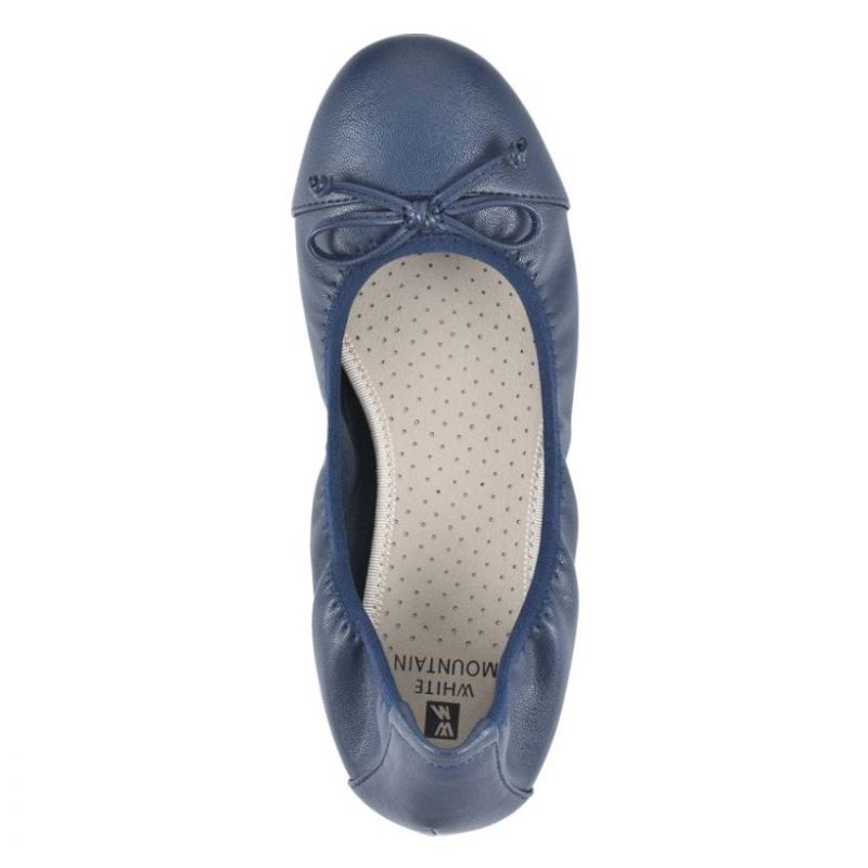 White Mountain | Women's Sunnyside Ii Wide Flat-Navy