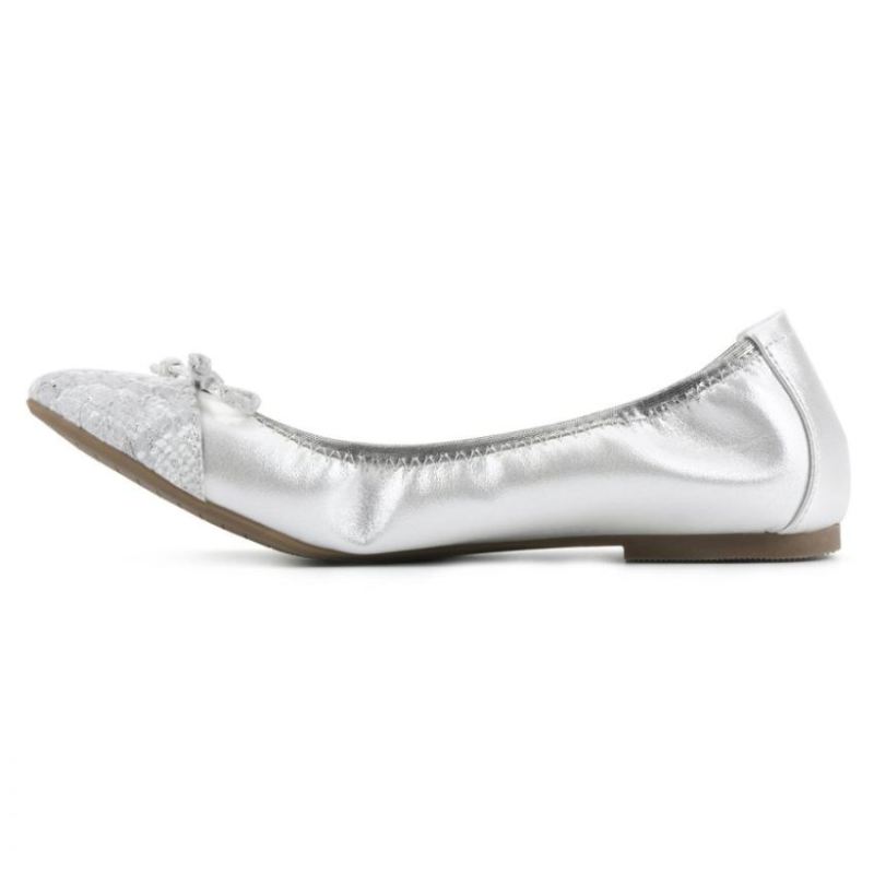 White Mountain | Women's Sunnyside Ii Wide Flat-Ice Snake Print