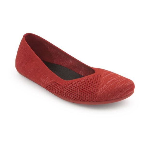 Xero | Women's Phoenix Knit Casual Flat-MULTI-RED