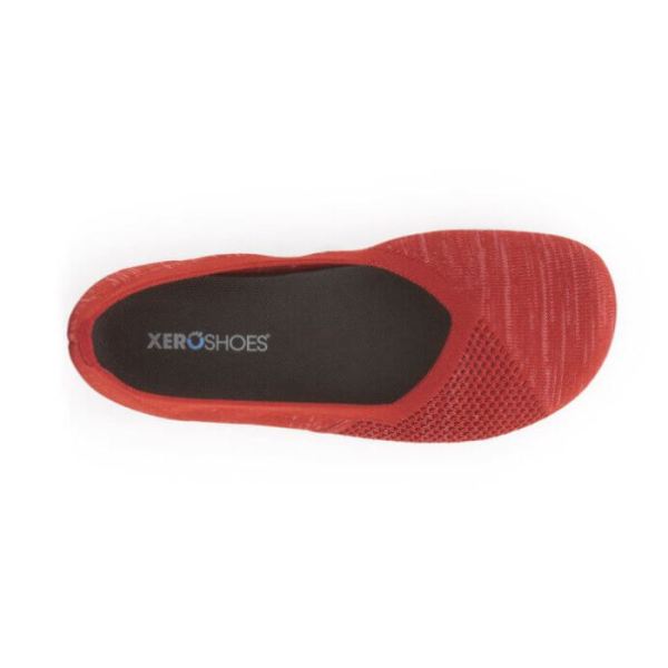 Xero | Women's Phoenix Knit Casual Flat-MULTI-RED