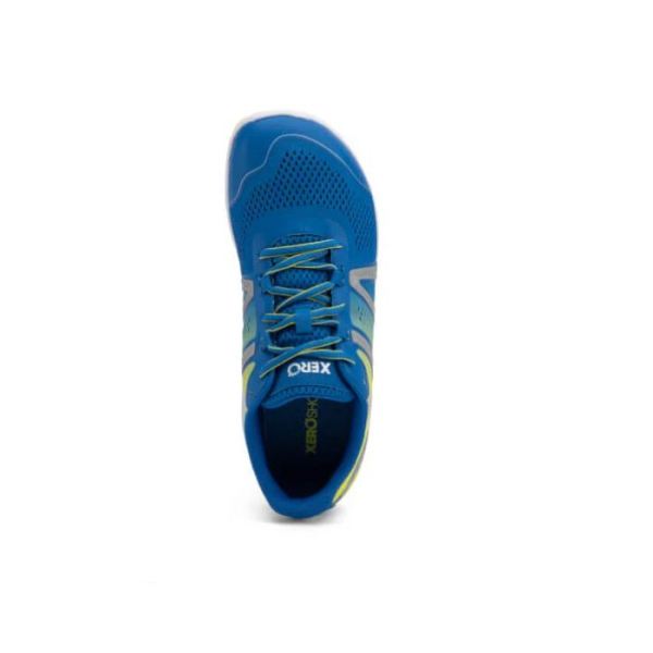 Xero | Men's HFS - Lightweight Road Running Shoe - VICTORY BLUE / SULPHUR