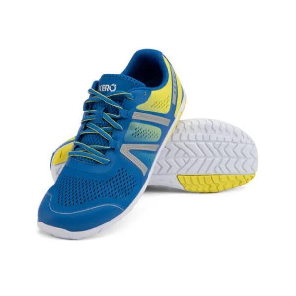 Xero | Men's HFS - Lightweight Road Running Shoe - VICTORY BLUE / SULPHUR