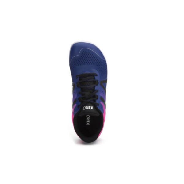 Xero | Women's HFS - Lightweight Road Running Shoe - SODALITE BLUE / PINK GLOW