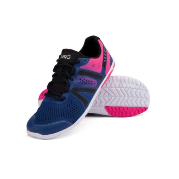 Xero | Women's HFS - Lightweight Road Running Shoe - SODALITE BLUE / PINK GLOW