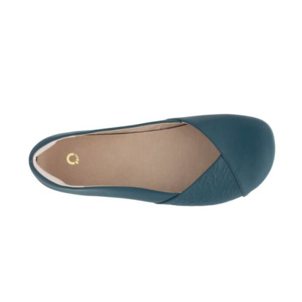 Xero | Women's Phoenix Leather Dressy Flat-TEAL