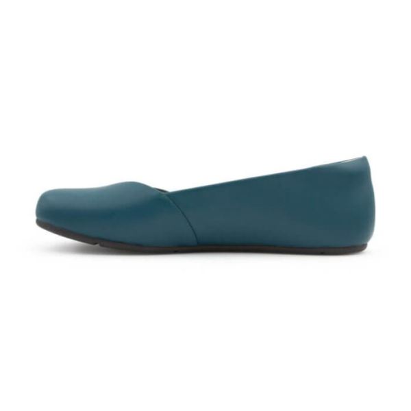 Xero | Women's Phoenix Leather Dressy Flat-TEAL