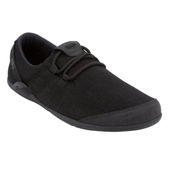 Xero | Men's Hana - Casual Canvas Comfort - BLACK (RAIN-FRIENDLY HEMP)