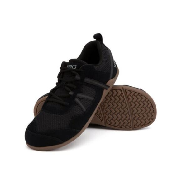 Xero | Men's Prio Suede - BLACK / GUM