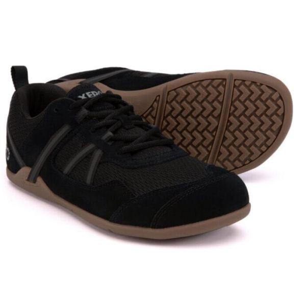 Xero | Men's Prio Suede - BLACK / GUM