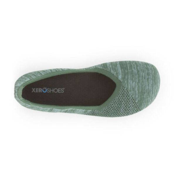 Xero | Women's Phoenix Knit Casual Flat-MULTI-GREEN